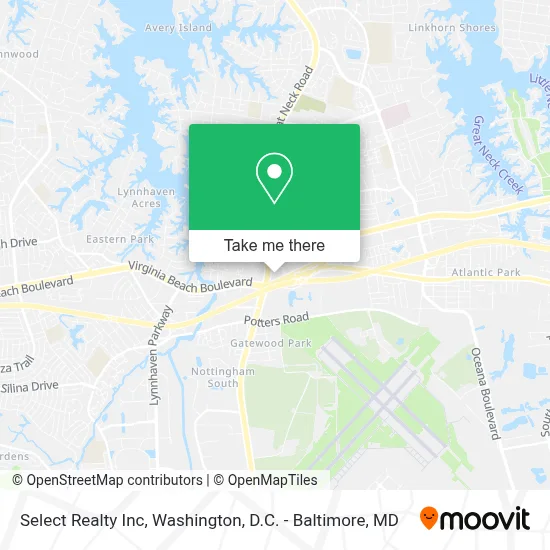 Select Realty Inc map