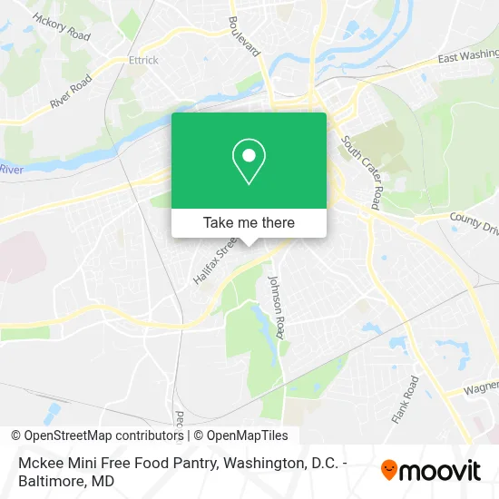 Mckee Mini Free Food Pantry map