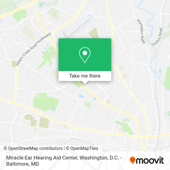 Miracle Ear Hearing Aid Center map