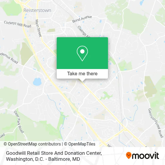 Goodwill Retail Store And Donation Center map