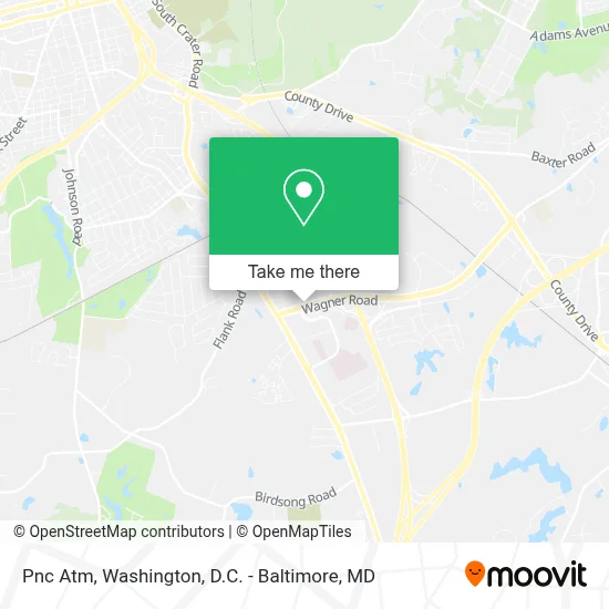 Pnc Atm map