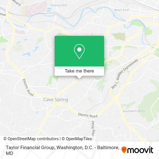 Taylor Financial Group map