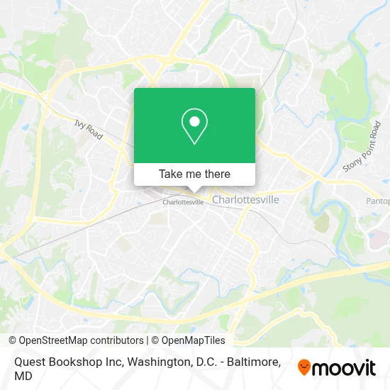 Quest Bookshop Inc map