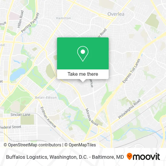 Buffalos Logistics map