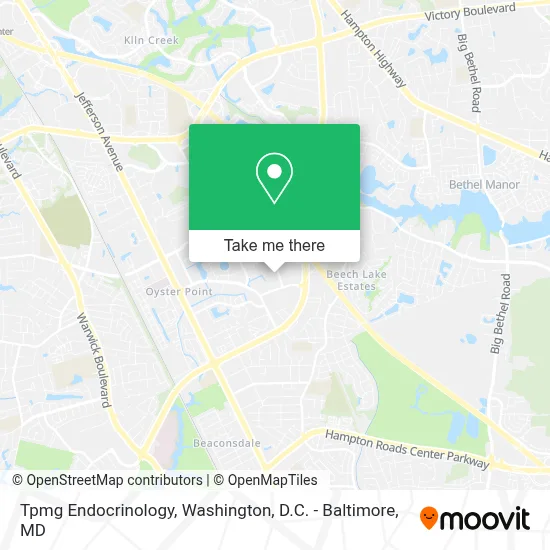 Tpmg Endocrinology map