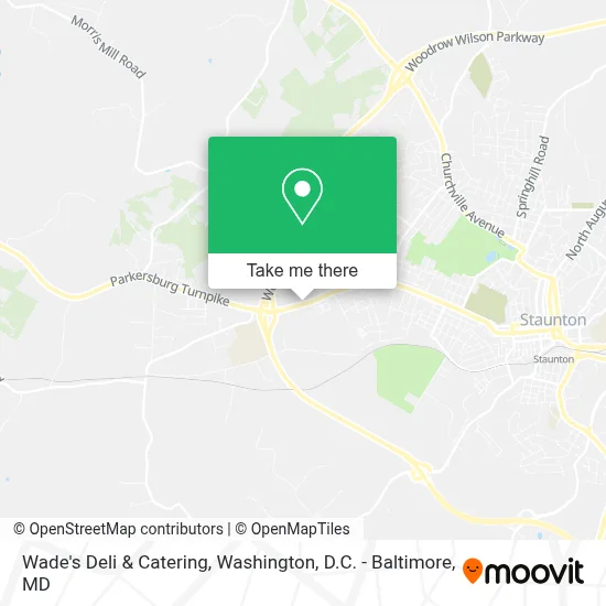 Wade's Deli & Catering map