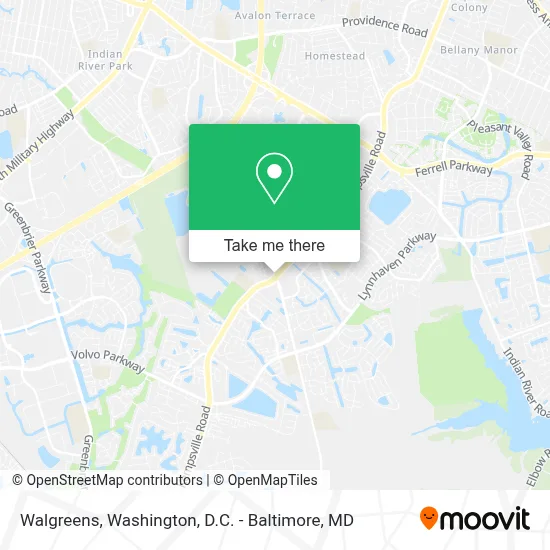 Walgreens map