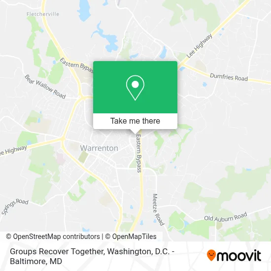 Groups Recover Together map