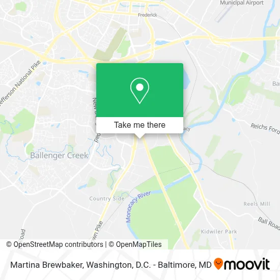 Martina Brewbaker map