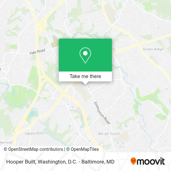 Hooper Built map