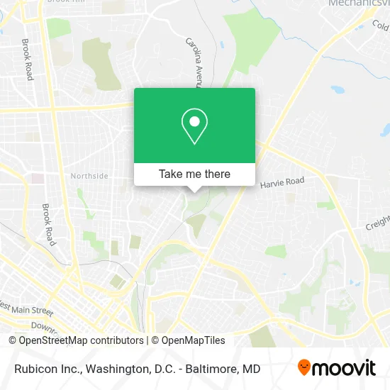 Rubicon Inc. map
