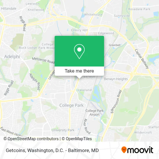 Getcoins map