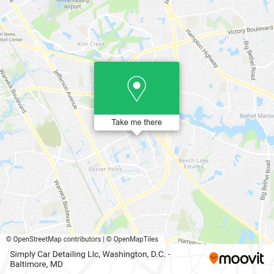 Simply Car Detailing Llc map