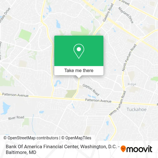 Bank Of America Financial Center map