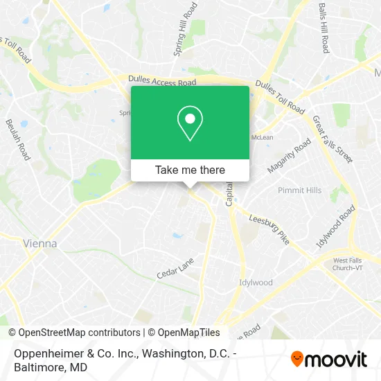 Oppenheimer & Co. Inc. map