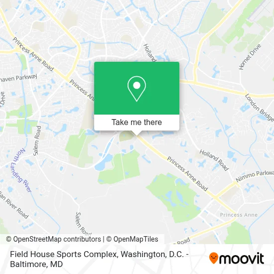 Field House Sports Complex map