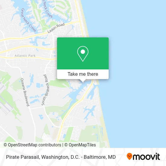 Pirate Parasail map