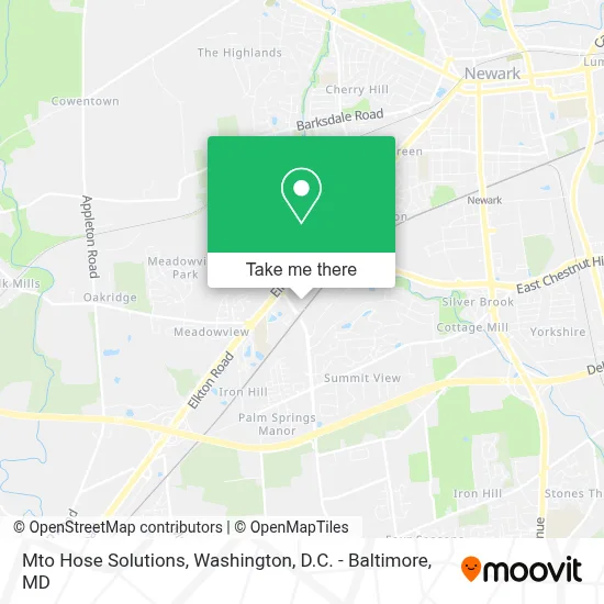 Mto Hose Solutions map
