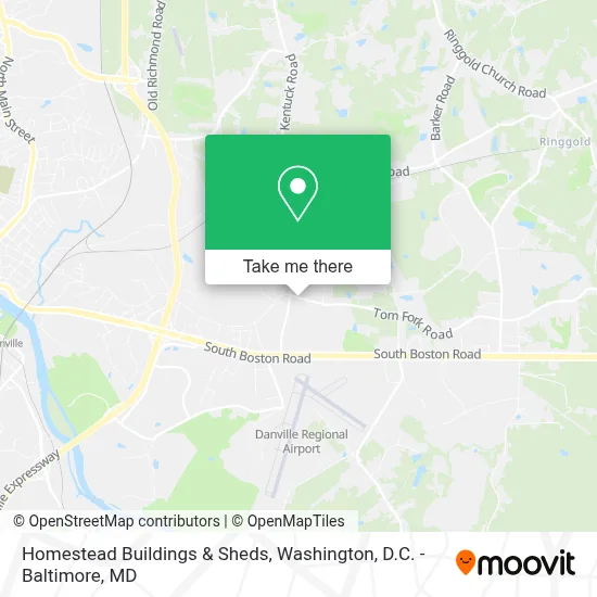 Homestead Buildings & Sheds map