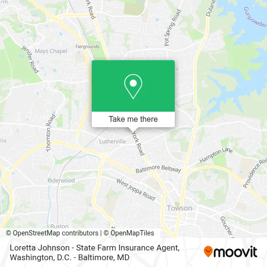 Loretta Johnson - State Farm Insurance Agent map