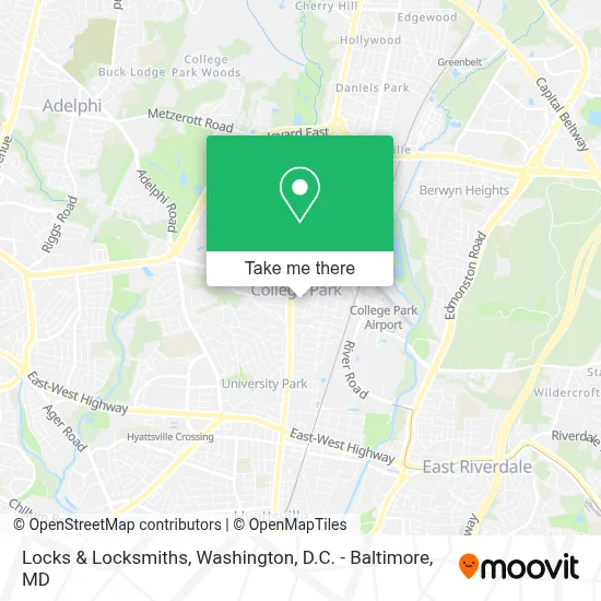 Locks & Locksmiths map