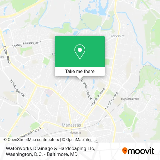 Waterworks Drainage & Hardscaping Llc map