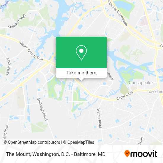The Mount map