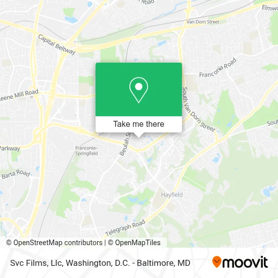 Svc Films, Llc map