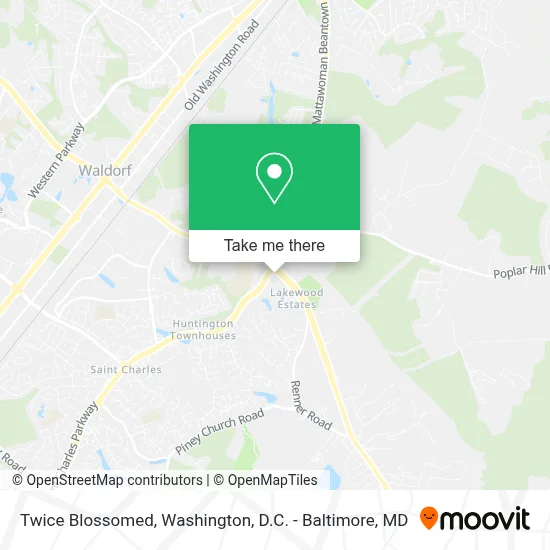 Twice Blossomed map