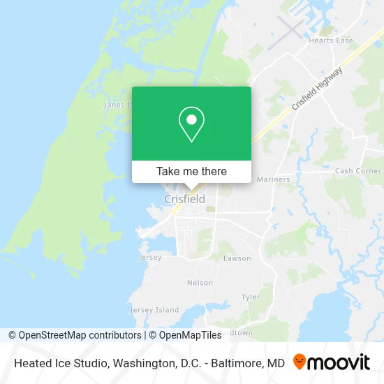 Heated Ice Studio map