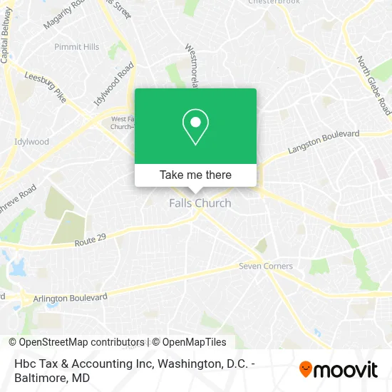 Hbc Tax & Accounting Inc map