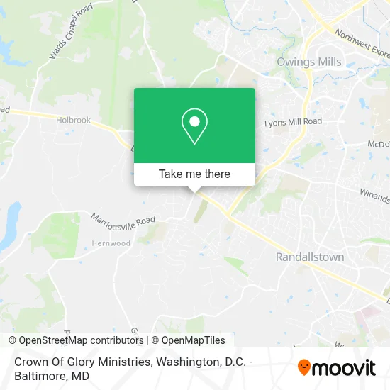 Crown Of Glory Ministries map