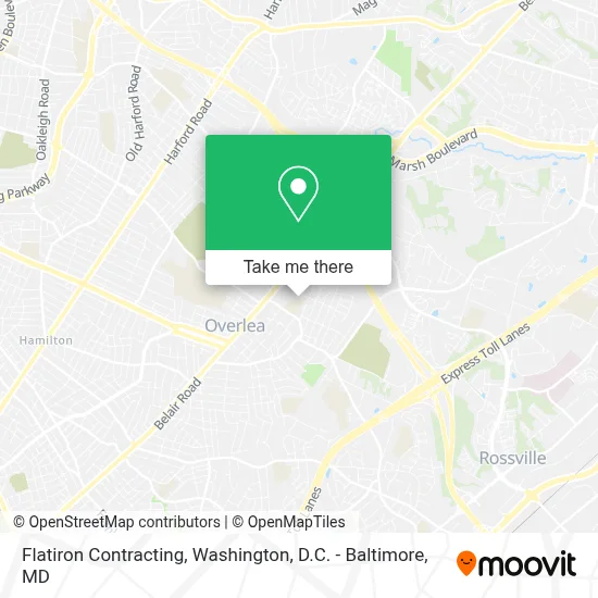 Flatiron Contracting map