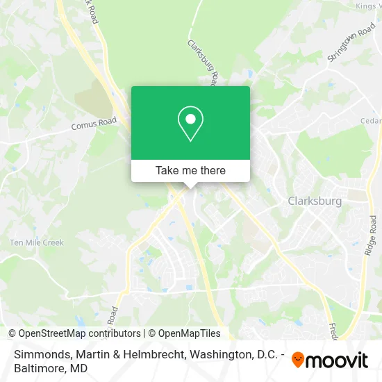 Simmonds, Martin & Helmbrecht map