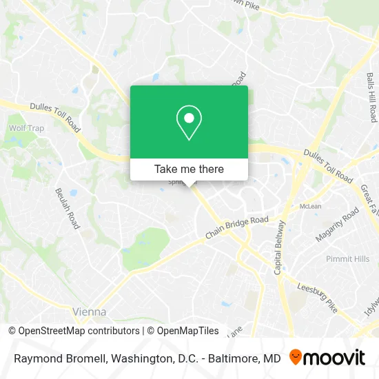 Raymond Bromell map