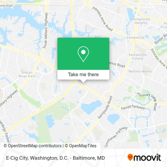 E-Cig City map