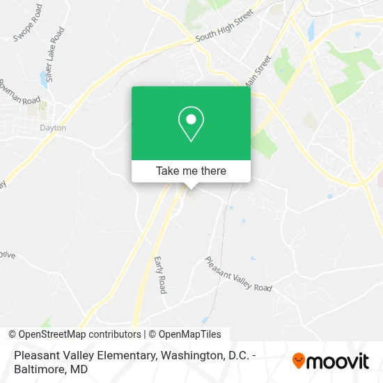 Pleasant Valley Elementary map