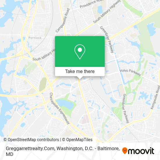 Greggarrettrealty.Com map