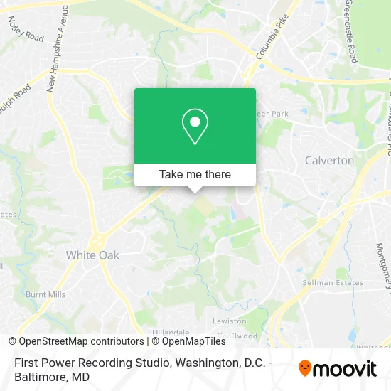First Power Recording Studio map