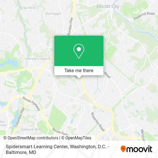 Spidersmart Learning Center map