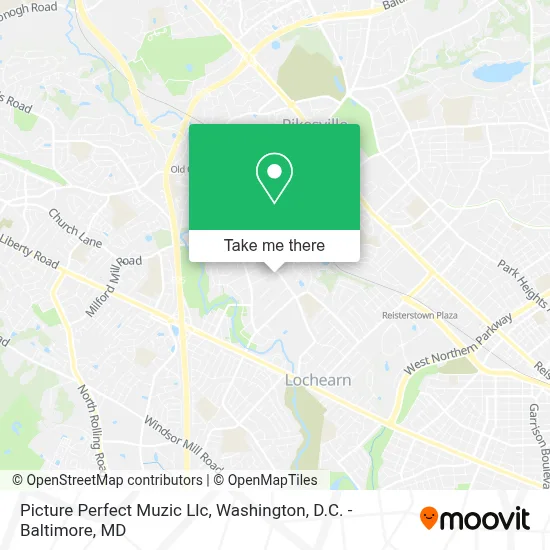 Picture Perfect Muzic Llc map