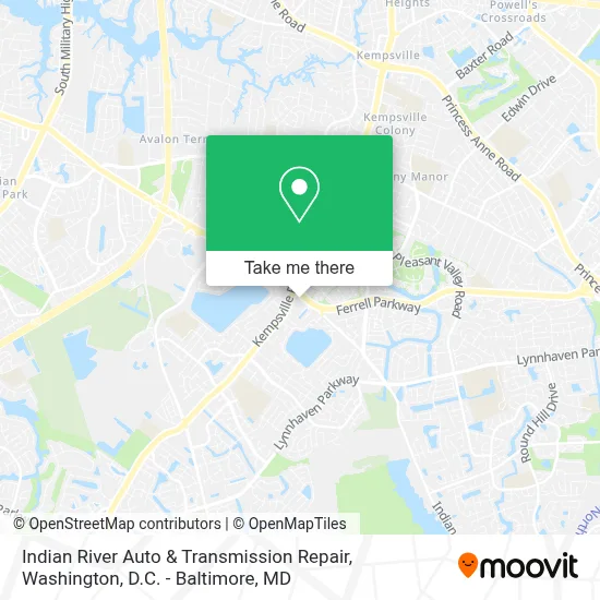 Indian River Auto & Transmission Repair map