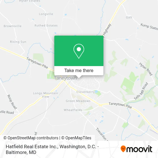 Hatfield Real Estate Inc. map