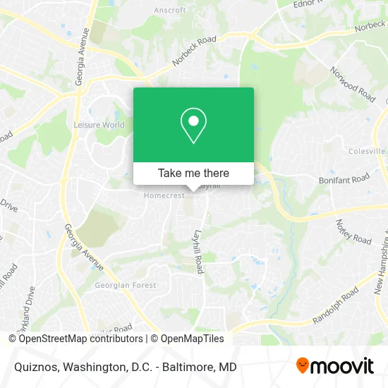 Quiznos map