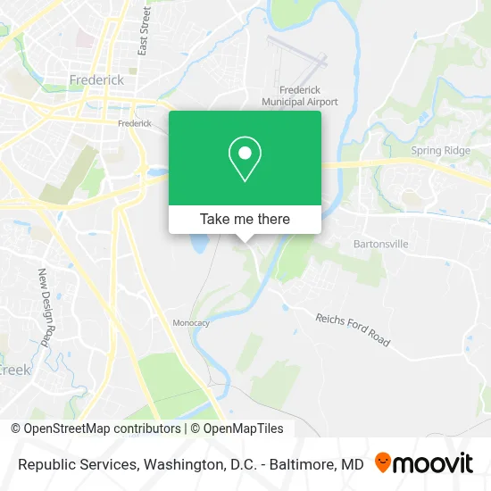 Republic Services map