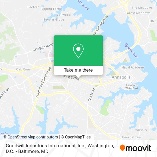 Goodwill Industries International, Inc. map