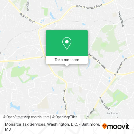 Monarca Tax Services map