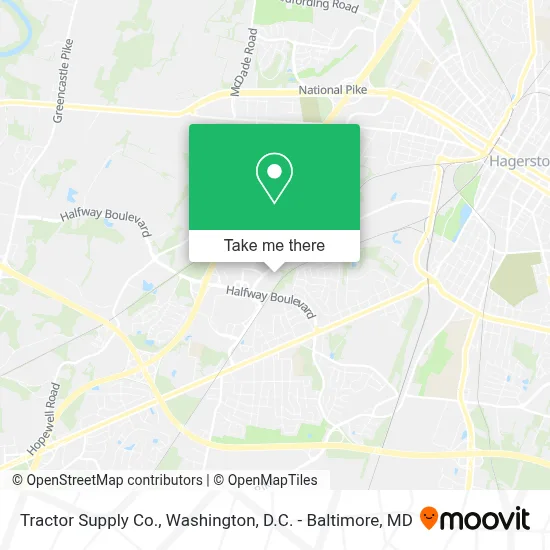 Tractor Supply Co. map