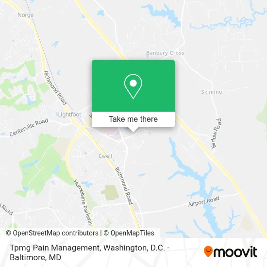Tpmg Pain Management map