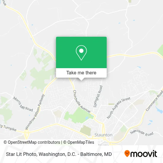 Star Lit Photo map